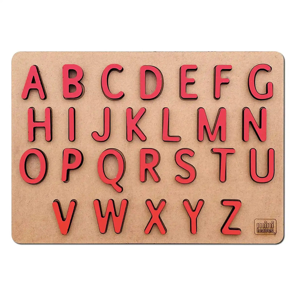 Capital Alphabets Letters Learning Board 3+ Years - Mini Leaves