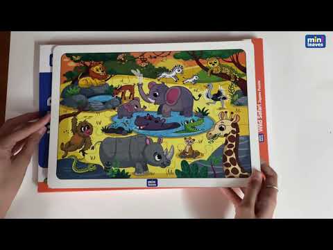 Wild Safari Animal Puzzle