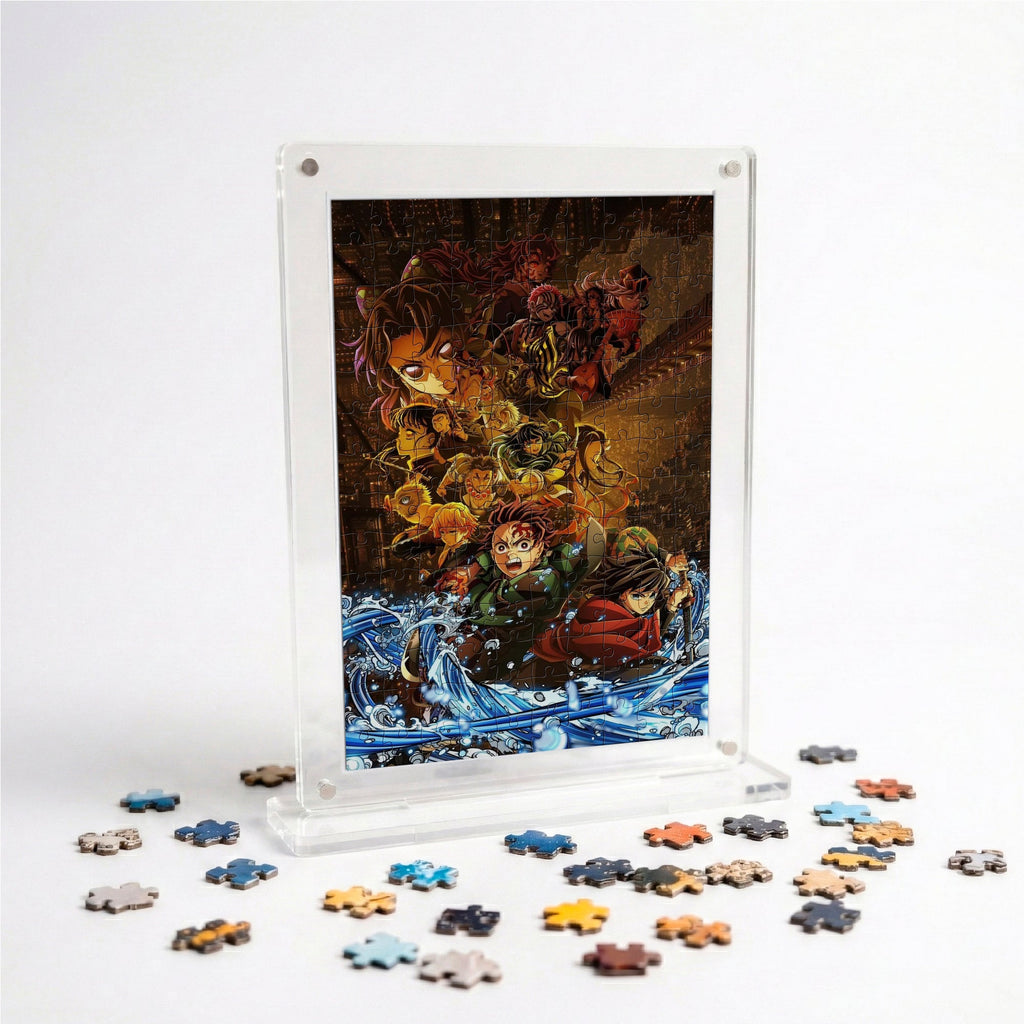 Demon Slayer Acrylic Anime Frame Puzzle 140 Pieces | Anime Series ...