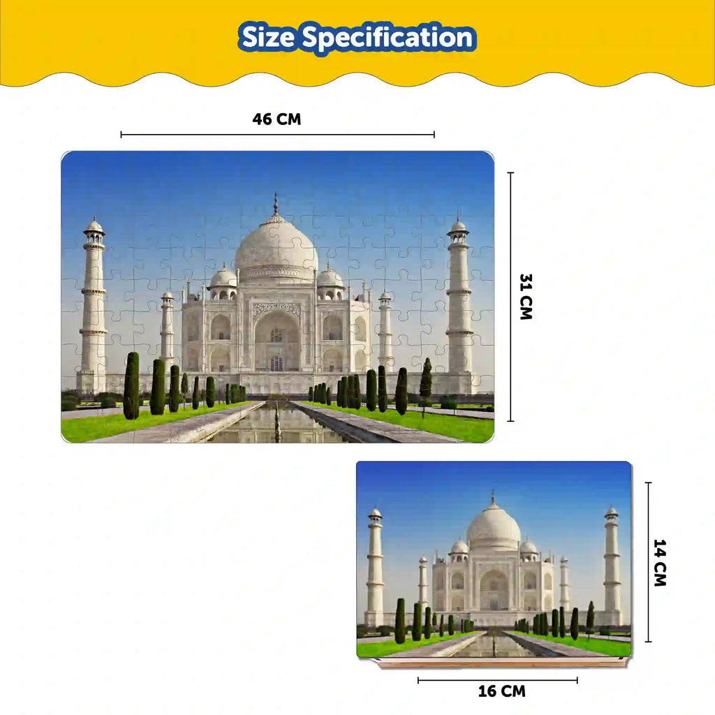 Taj Mahal 108 Pieces Puzzles 6+ Years - Mini Leaves