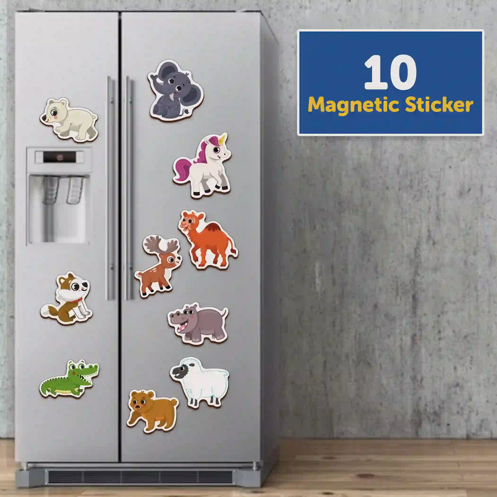 Animal Fridge Magnetic Set of 10 2+ Years - Mini Leaves