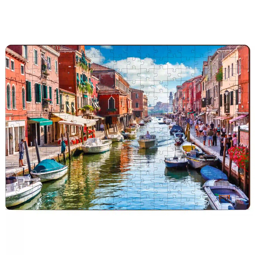 Cinque Terre , Italy 252 pieces puzzle 6+ Years - Mini Leaves