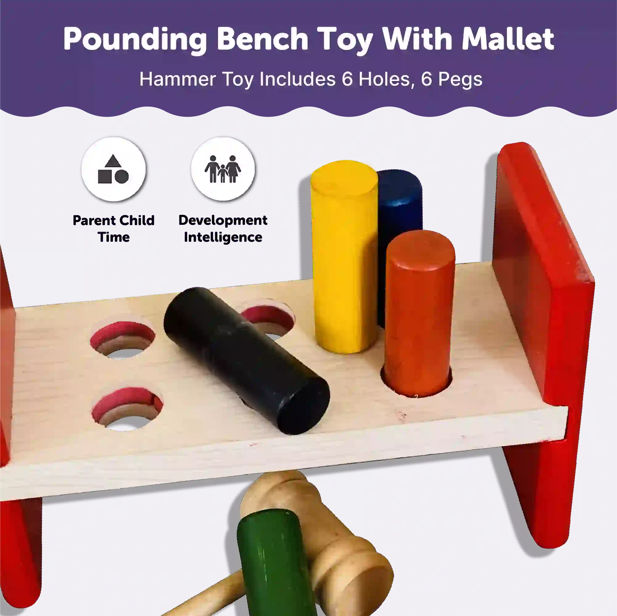 Toddler hammer deals and peg toy
