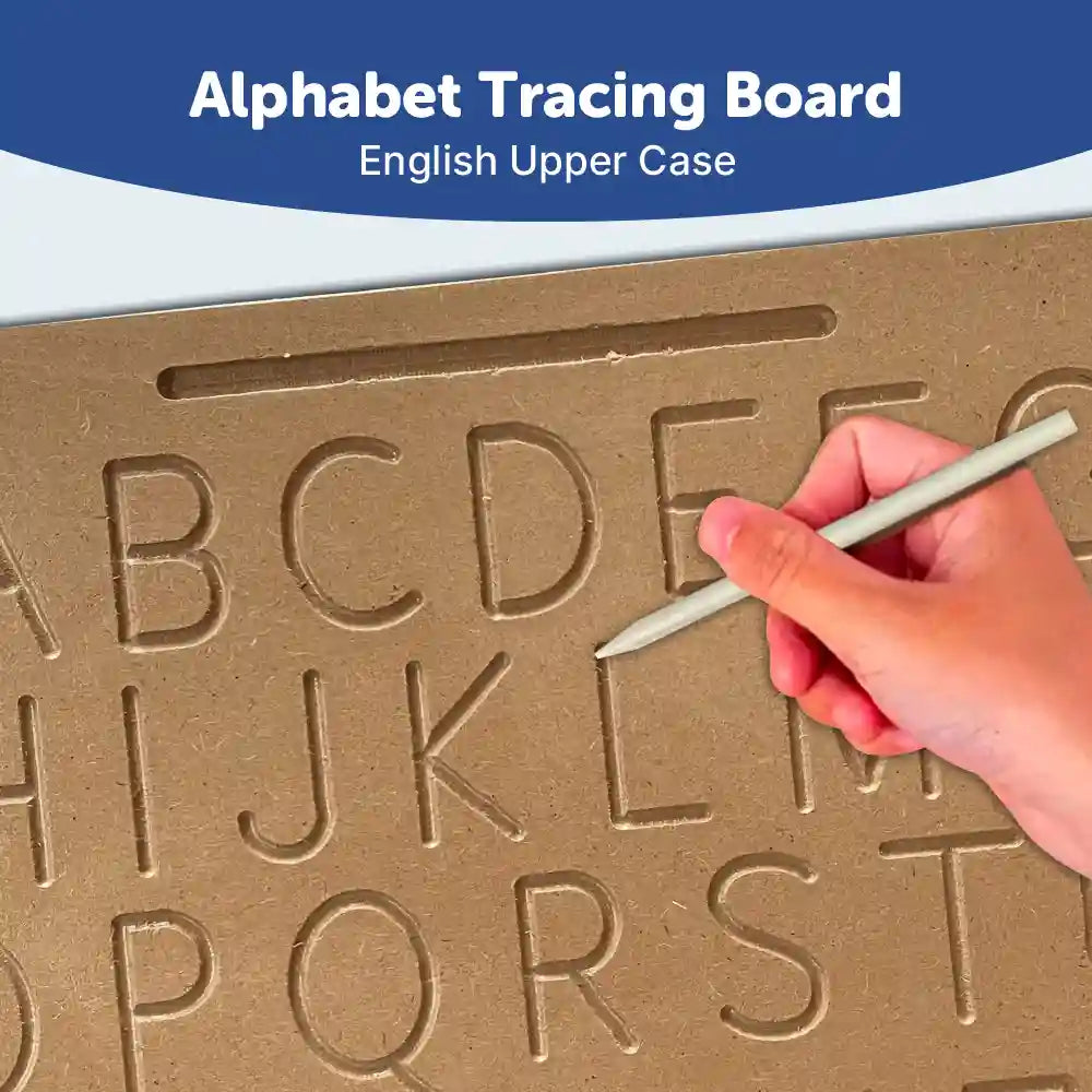 Capital Alphabet Tracing Board 3+ Years - Mini Leaves